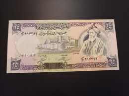 Billete Siria, 25 Syrian Pounds, Año 1991, UNC - Syrie