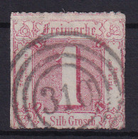 Ziffer 1 Sgr. Mit Nummernstempel 310(= Mihla) - Sonstige & Ohne Zuordnung