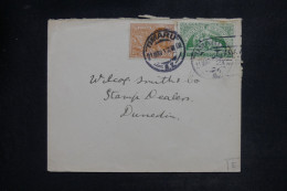 NOUVELLE ZÉLANDE - Enveloppe De Timaru Pour Dunedin En 1922 - L 151487 - Cartas & Documentos