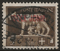 OIJO1U2 - 1941 Occup. Milit. Ital. ZANTE, Sass. Nr. 1, Francobollo Usato Per Posta °/ - Ionische Inseln