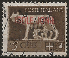 OIJO1U3 - 1941 Occup. Milit. Ital. ZANTE, Sass. Nr. 1, Francobollo Usato Per Posta °/ - Ionische Inseln