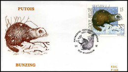 2477 - FDC - Natuur - Kleine Zoogdieren  #2  P1028 - 1991-2000