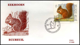 2478 - FDC - Natuur - Kleine Zoogdieren  #3  P1029 - 1991-2000