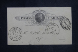 ETATS UNIS - Entier Postal Avec Repiquage De Bay City En Local En 1891 - L 151506 - ...-1900