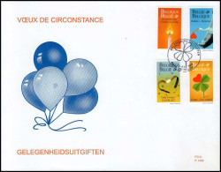 2796-2799 - FDC - Zeg Het Met Een Zegeltje  #1  P1293 - 1991-2000