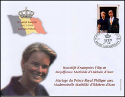 2856 - FDC - Het Prinselijk Huwelijk - #2 - 1991-2000