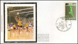 2403 - FDC Zijde - Sporten  #1   - 1991-2000