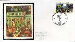 2471 - FDC Zijde - Toeristische Uitgifte  #4   - 1991-2000