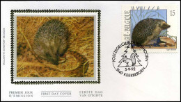 2479 - FDC Zijde - Natuur - Kleine Zoogdieren  #6   - 1991-2000