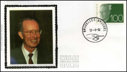 2481 - FDC Zijde - Koning Boudewijn  #2 - 1991-2000