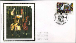 2509 - FDC Zijde - Folklore  #1   - 1991-2000