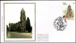 2562 - FDC Zijde - Toeristische Uitgifte  #2   - 1991-2000