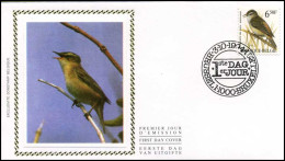 2577 - FDC Zijde - Vogels - Buzin  #1 - 1991-2000