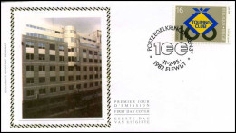 2586 - FDC Zijde - Herdenkingen  #3 - 1991-2000