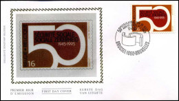 2588 - FDC Zijde - Herdenkingen  #7   - 1991-2000