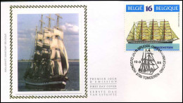 2609 - FDC Zijde - Zeilschepen  #2   - 1991-2000