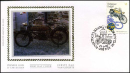 2616 - FDC Zijde - Oude Belgische Motoren  #2   - 1991-2000