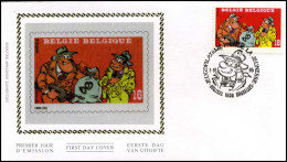 2619 - FDC Zijde - Jeugdfilatelie - Sammy - BD #2   - 1991-2000