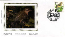 2623 - FDC Zijde - Vogels - Buzin  #1 - 1991-2000