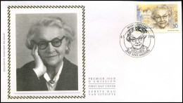 2637 - FDC Zijde - Europa  #2 - 1991-2000