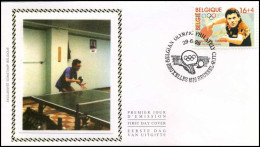 2646 - FDC Zijde - Sport  #3   - 1991-2000