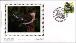 2654 - FDC Zijde - Vogels - Buzin  #3 - 1991-2000