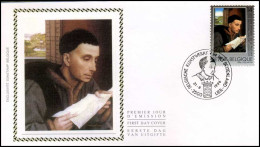 2655 - FDC Zijde - Belgische Kunstwerken  #2   - 1991-2000