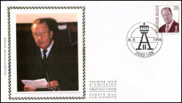 2661 - FDC Zijde - Koning Albert II  #6 - 1991-2000
