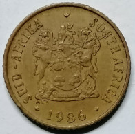 SOUTH AFRICA 1986 1 CENT - Afrique Du Sud