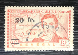 Timbre Oblitéré Sénégal 1944 - Oblitérés