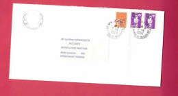 Lettre De 2000 Pour Saint-Pierre - YT N° 516 En Paire Et 663 - Affranchissement Mixte - Storia Postale