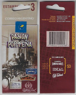 Argentina 1999 Complete Booklet With 4 Stamp Coffee Porteña Buenos Aires Passion Sealed Slight Folds - Postzegelboekjes