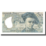 France, 50 Francs, Quentin De La Tour, 1982, 1982, SPL, Fayette:67.8, KM:152b - 50 F 1976-1992 ''Quentin De La Tour''