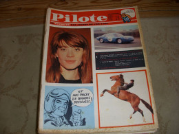 PILOTE 185 09.05.63 FRANCOISE HARDY AUTO GRAHAM HILL CYCLISME ANGLADE PELFORTH - Pilote