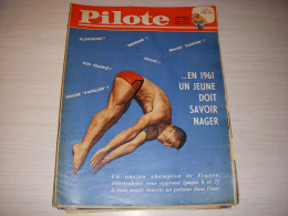 PILOTE 089 06.07.61 BD PUB BONUX CYCLISME TOUR FRANCE BD BICOT ARLEQUIN - Pilote