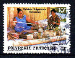 Polynésie - 1986  - Vannerie  -  N° 264  - Oblit - Used - Used Stamps