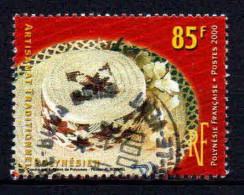 Polynésie - 2000  - Chapeaux  -  N° 627  - Oblit - Used - Oblitérés