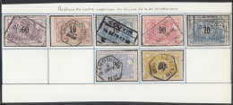 Belgique 1895 - Timbres Oblitérés Entre TR 15 Et 25 Avec Curiosité. Qualité Mixte... (EB) AR-02417 - Used