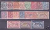 FRANCE ANNEE COMPLETE 1900 NEUVE Xx TTB, 17 TIMBRES VALEUR: 4843€ - ....-1939