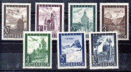 Austria Serie Aéreo Nº Yvert 47/53 ** - Unused Stamps