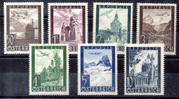 Austria Serie Aéreo Nº Yvert 47/53 ** - Unused Stamps