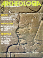 ARCHEOLOGIA N° 110 Egypte Oasis Thèbes , Bourgogne Chateau Dijon , Pincevent Chasseurs Rennes , Histoire Archéologie - Archeologie