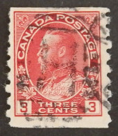 CANADA YT 111bB  OBLITÉRÉ "GEORGE V" ANNÉES 1918/1925 - Gebraucht