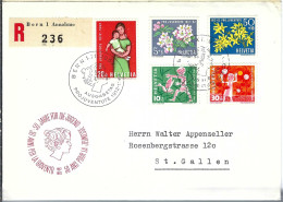 SUISSE 1962: LSC Rec. De Genève Pour St Gallen (FDC) - Lettres & Documents