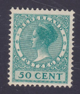 Netherlands 1924 Mi. 162A, 50c. Queen Königin Wilhelmina Cote 280€, MH* (2 Scans) - Unused Stamps