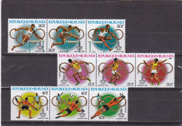 Burundi Nº 828 Al 836 - Unused Stamps