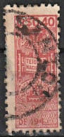 Revenue/ Fiscal, Brasil 1940 - Tesouro Nacional, Educação Saúde . Cr$ 0,40 - Timbres-taxe