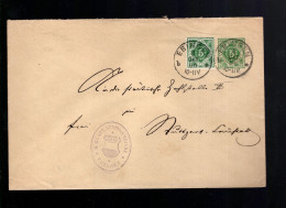 DU 5 A I Von Ebingen Nach Cannstatt (Absenderstempel: Stadtgemeinde Ebingen Mit Wappen) - Postal  Stationery
