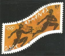 331eu-187 France Olympics Athens 2004 Ancient Greek Runner Coureurs Grecs - Tennis