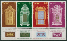 Israel 1972 Jüdische Festtage Italieni. Thoraschreine 565/68 Mit Tab Postfrisch - Ongebruikt (met Tabs)